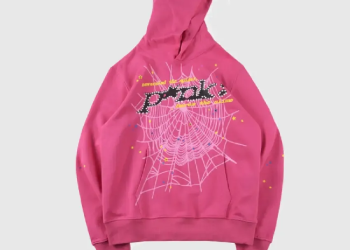 Pink Hoodie Spider