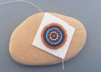 Beaded Embroidery Fabric