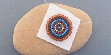 Beaded Embroidery Fabric